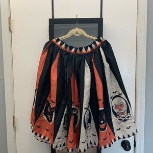 Oblong Halloween skirt. New